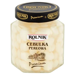 Rolnik Cebulka marynowana perłowa 314 ml - Mieszanki warzywne, sałatki - miniaturka - grafika 1