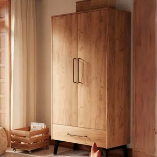 Szafa 2 drzwiowa Pinio Retro - Szafy i szafki dla dzieci - miniaturka - grafika 1