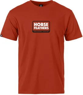 t-shirt HORSEFEATHERS MILLENIUM T-SHIRT Orange Rust - Koszulki męskie - miniaturka - grafika 1