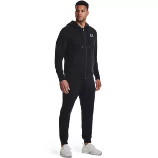 Bluza męska Under Armour Essential Fleece FZ Hood - Bluzy sportowe męskie - miniaturka - grafika 3