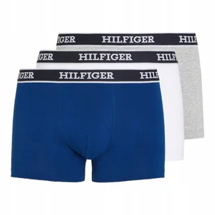 TOMMY HILFIGER BOKSERKI MĘSKIE MAJTKI 3P TRUNK WIELOKOLOROWE r.XL - Majtki męskie - miniaturka - grafika 1
