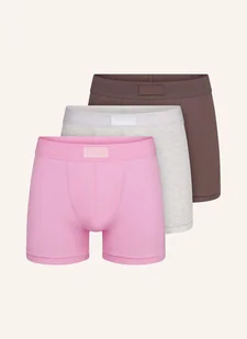 Skims Bokserki Skims Cotton, 3 Szt. pink - Majtki damskie - miniaturka - grafika 1