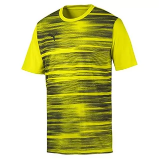 Koszulki męskie - PUMA PUMA ftblNXT Graphic Shirt Core T-shirt męski żółty Yellow Alert/Grey Dawn XL 656428 - grafika 1
