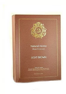 SOIL AND EARTH Ekskluzywna Henna Indyjska JASNY BRĄZ 100g Soil and Earth (w zestawie czepek, rękawiczki i pędzelek) 8906054670775 - Farby do włosów i szampony koloryzujące - miniaturka - grafika 1