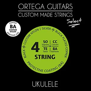 Ortega Guitars STRING SET 4-STR. ORTEGA UKS-BA - Struny gitarowe  - miniaturka - grafika 1