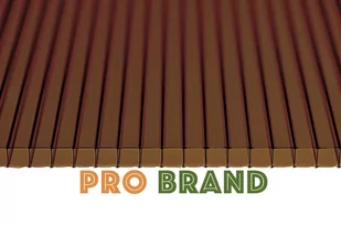 Poliwęglan komorowy ProBrand 6x1,05 dym brąz 10mm - Inne materiały budowlane - miniaturka - grafika 1