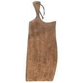 Deski do krojenia - Deska do krojenia i serwowania drewniana MANGO 61x22 cm - miniaturka - grafika 1