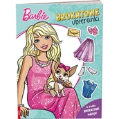 Literatura popularno naukowa dla młodzieży - Barbie Brokatowe ubieranki - miniaturka - grafika 1