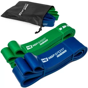 Zestaw 2 gum Hop-Sport 23-80kg - Gumy, taśmy, ekspandery - miniaturka - grafika 1