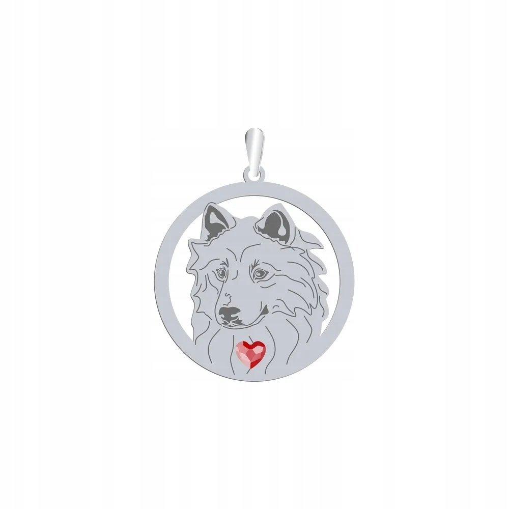 Zawieszka Srebrna z psem Thai Bangkaew Dog 925 Prezent GRAWER GRATIS