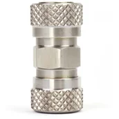 Osprzęt do wiatrówek - SAXO Szybkozłączka żeńska - żeńska PCP 8mm Ze Stali Nierdzewnej - miniaturka - grafika 1