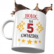 Kubki - Dla Biologa Kubek na Urodziny Imieniny na Prezent z Nadrukiem ze Zdjęciem + Opakowanie na prezent (wzór 01) - miniaturka - grafika 1