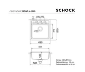 Zlewozmywaki - Schock MONO N-100S bronze - miniaturka - grafika 1