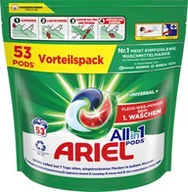 Środki do prania - Ariel All-in-1 UNIVERSAL+ kapsułki do prania 53 szt. 1134 g - miniaturka - grafika 1