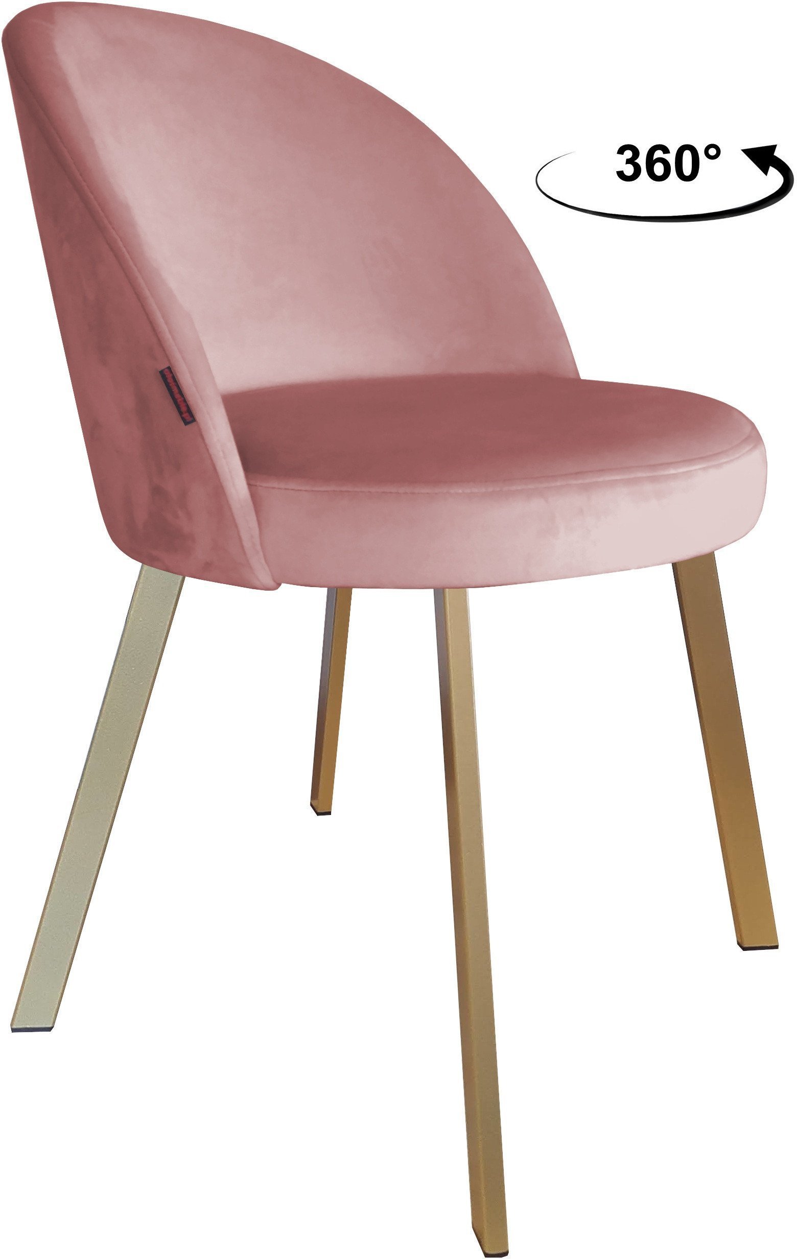 Krzesło obrotowe Trix podstawa Profil złota MG58