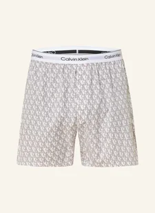 Calvin Klein Szorty Od Piżamy grau - Spodenki damskie - miniaturka - grafika 1