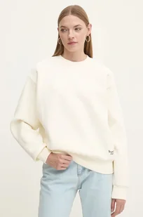 Superdry bluza damska kolor beżowy gładka W2012185A-71D - Bluzy damskie - miniaturka - grafika 1
