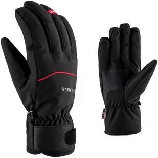 Viking Rękawice narciarskie Solven Gloves 110/23/7558 Czarny - Rękawice narciarskie - miniaturka - grafika 1