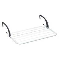 Suszarki na ubrania - 5five Simply Smart Suszarka na kaloryfer rozsuwana biało-czarna 164672 - miniaturka - grafika 1