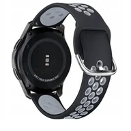 Akcesoria do smartwatchy - Tech-Protect Pasek Softband do Galaxy Watch 3 45mm Black/Grey - miniaturka - grafika 1