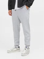 Spodnie sportowe męskie - Jack&Jones Spodnie dresowe Gordon 12249274 Szary Regular Fit - miniaturka - grafika 1
