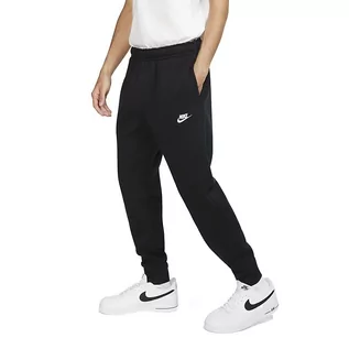 Spodnie sportowe męskie - Spodnie Nike Sportswear Club Fleece BV2671-010 - czarne - grafika 1