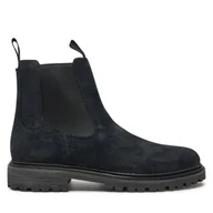 Botki męskie - Sztyblety Clarks Clarkridge Top 26179722 Czarny - miniaturka - grafika 1