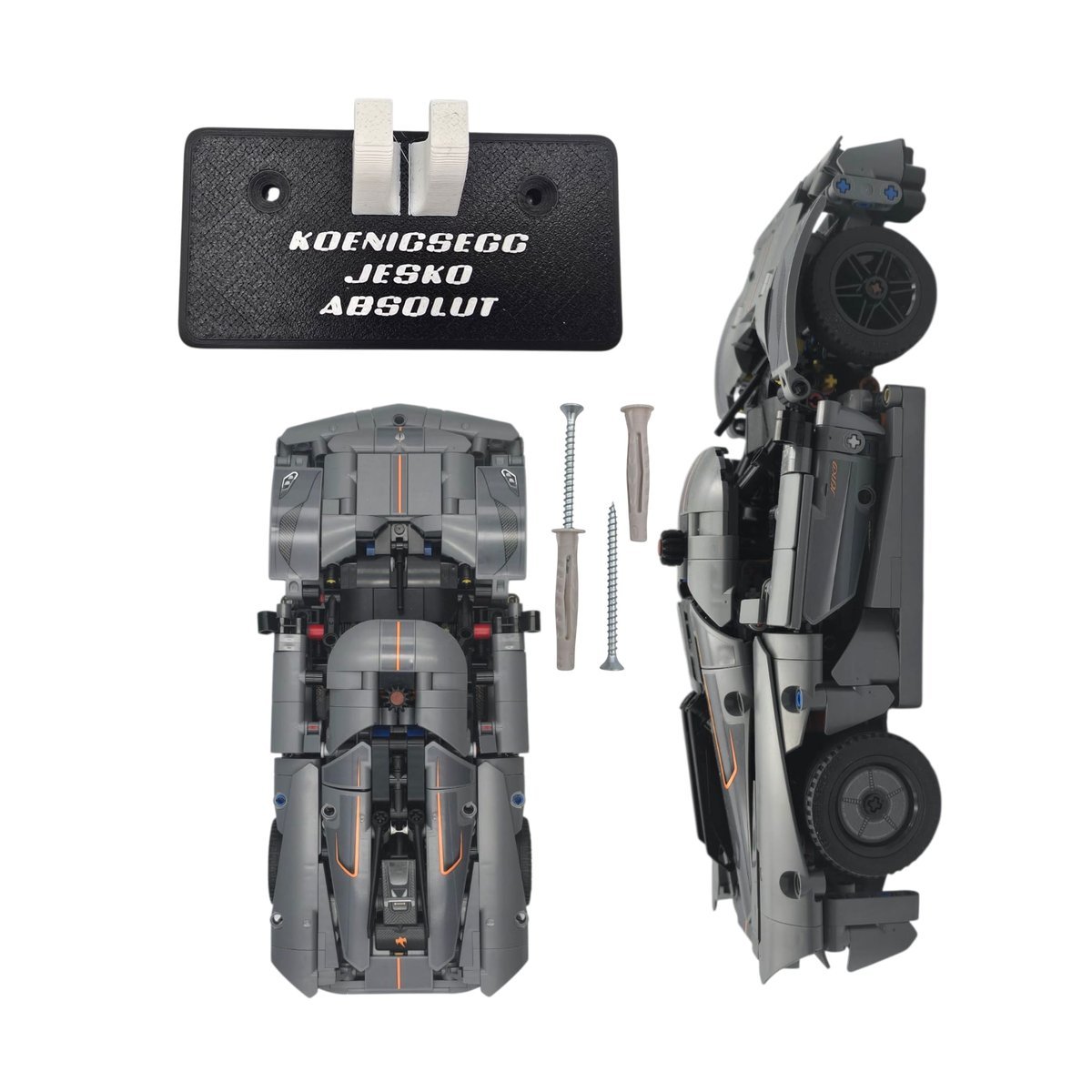 WIESZAK UCHWYT NA LEGO 42173/42184 Koenigsegg Jesko Absolut