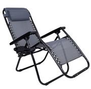 Fotele i krzesła ogrodowe - Leżak ogrodowy Orion Zero Gravity -  szary - miniaturka - grafika 1