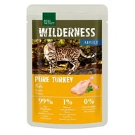 Mokra karma dla kotów - REAL NATURE Wilderness Adult Pure Turkey 48x85 g - miniaturka - grafika 1
