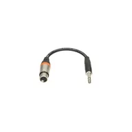 Kable - Klotz XLR-FP6.3 przejściówka XLR żeńska do jack 6.35 mm 0.2m - miniaturka - grafika 1