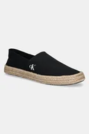 Espadryle męskie - Calvin Klein Jeans espadryle INJ ESPADRILLE CV kolor czarny YM0YM01251 - miniaturka - grafika 1