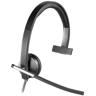 Logitech Mono H650e czarne - Słuchawki - miniaturka - grafika 1