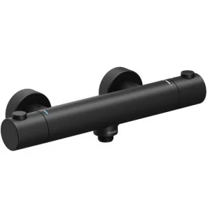 RAVAK X070188 PU 033.20/150 bateria czarna prysznicowa TERMO PURI - Baterie wannowe i prysznicowe - miniaturka - grafika 1