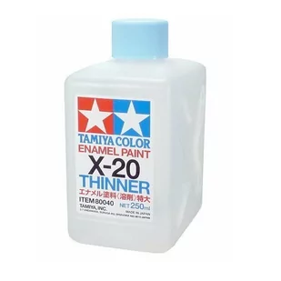 Tamiya, rozcieńczalnik do farb olejnych, X-20 250 ml - Akcesoria i części modelarskie - miniaturka - grafika 1