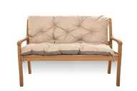 Poduszki ogrodowe - Poduszka na ławkę ogrodową 120 x 50 x 40 cm, / Setagrden / Poduszka na huśtawkę, Poduszka na sofę, Beżowa - miniaturka - grafika 1