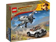 Klocki - LEGO Indiana Jones Pościg myśliwcem 77012 - miniaturka - grafika 1