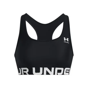 Damski Stanik sportowy UNDER ARMOUR UA HG AUTHENTICS MID BRANDED 1383544-001 – Czarny - Biustonosze - miniaturka - grafika 1
