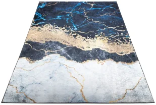 Nowoczesny dywan glamour do sypialni L6-B06 - Dywany Nowoczesny dywan glamour do sypialni L6-B06 - Dywany - miniaturka - grafika 1