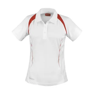 Damska Koszulka Polo Team Spirit - Koszulki sportowe damskie - miniaturka - grafika 1