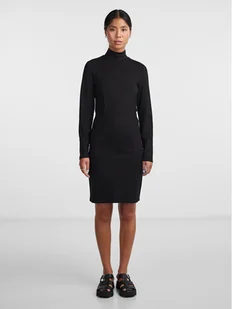 Pieces Sukienka codzienna 17141051 Czarny Slim Fit - Sukienki - miniaturka - grafika 1