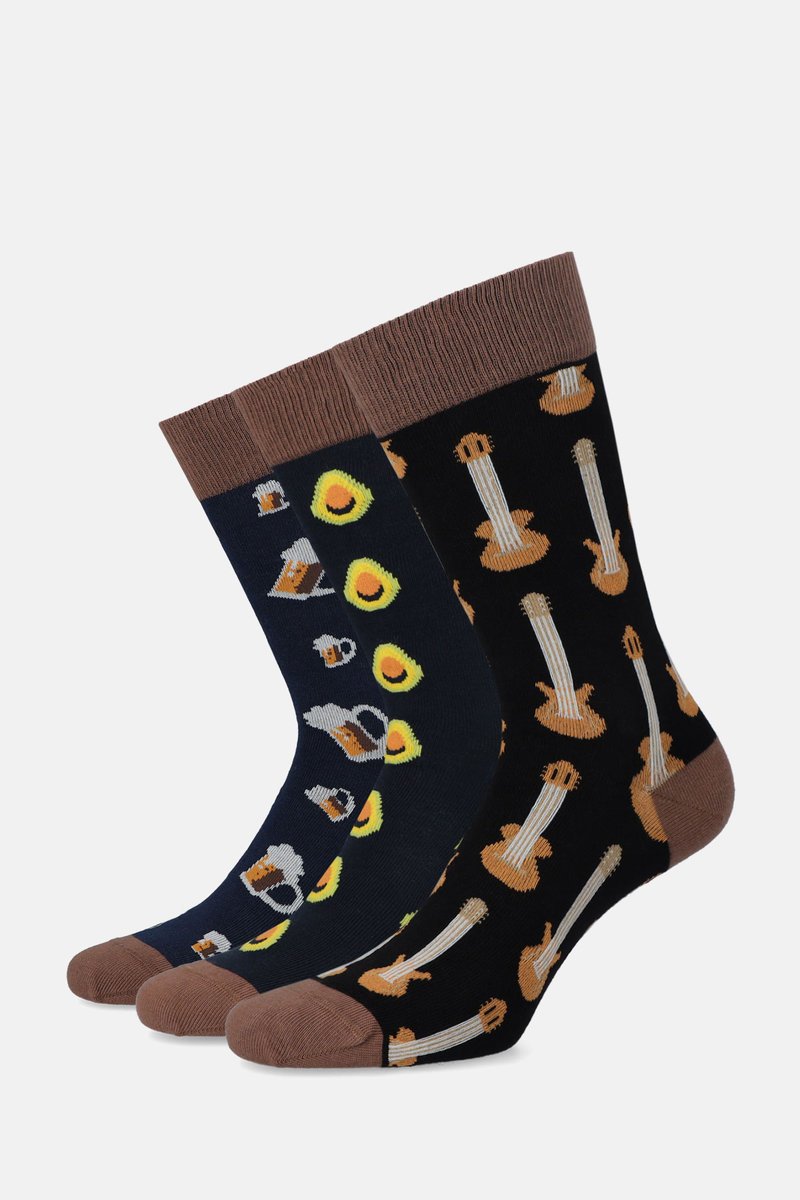 Zestaw 3 Par Skarpet Mix