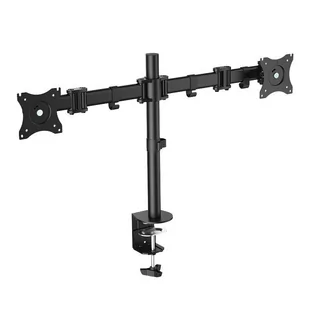 LogiLink Uchwyt do monitora podwójny LCD/LED VESA 100x100 13-27" AKLKAVM00190 - Inne akcesoria audio-wideo - miniaturka - grafika 2