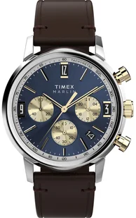 Zegarek Zegarek Timex TW2W60400 Marlin Quartz Chronograph 40mm - Zegarki męskie - miniaturka - grafika 1