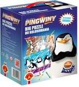 Puzzle - Alexander Pingwiny z Madagaskaru 1158 - miniaturka - grafika 1