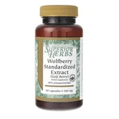 Witaminy i minerały - SWANSON Goji ekstrakt standaryzowany, 500 mg, 60 kapsułek - miniaturka - grafika 1