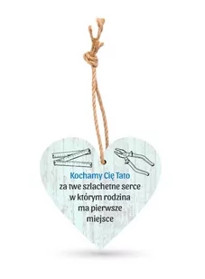 Zawieszka Serce - Dzień Taty - Kochamy Cię Tato (7) - Wielkanoc - miniaturka - grafika 1