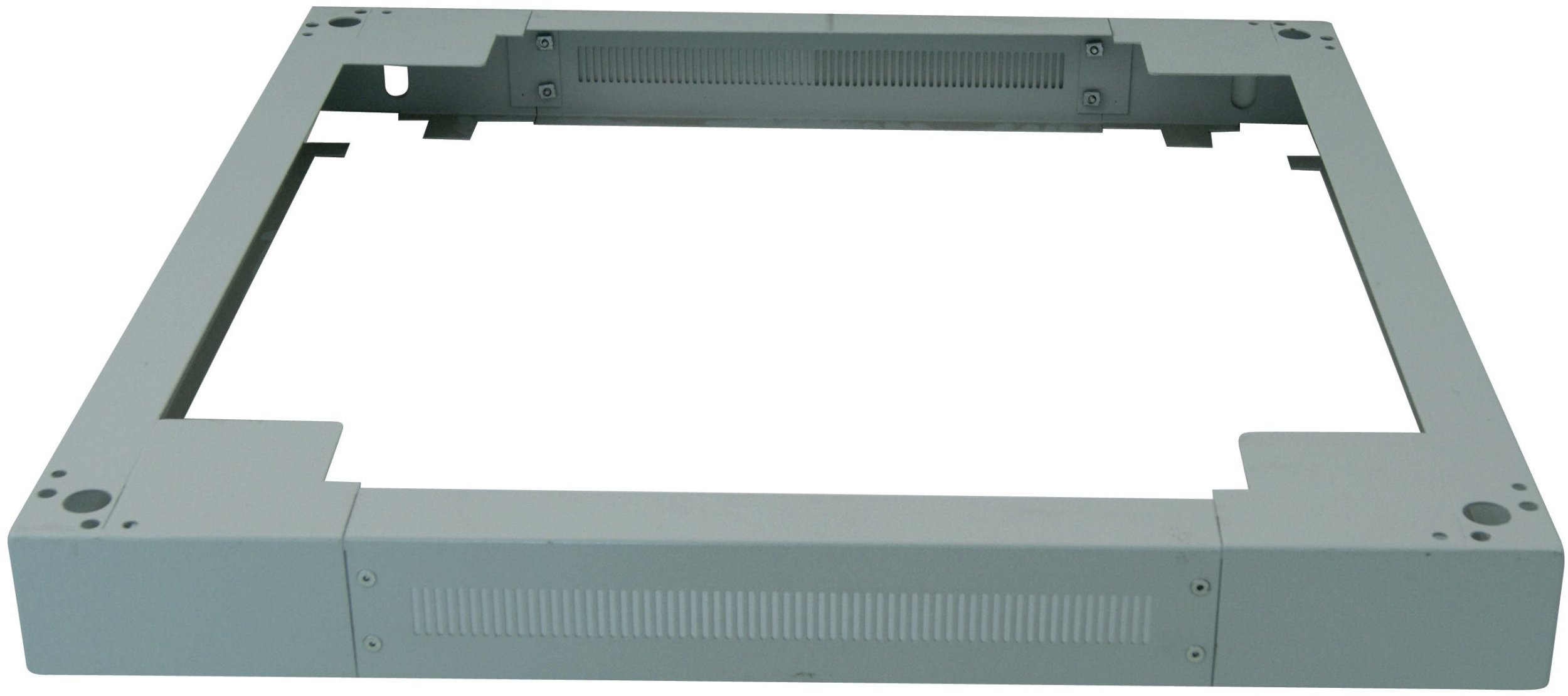 INTELLINET Sockel grau zur Stabilisierung von frei stehenden Schraenken 90x600x800 mm grau 712811