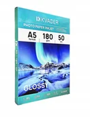 Papier do drukarek - PAPIER BŁYSZCZĄCY A5 DO ZDJĘĆ 15x21 FOTO 180g 50szt DRUKARKI ATRAMENTOWE - miniaturka - grafika 1