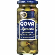 Pasztet i przetwory mięsne - Goya oliwki zielone z papryką 358ml - miniaturka - grafika 1